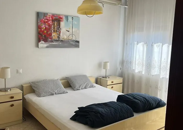 With Two Bedrooms In Centre In Greece Apartment *